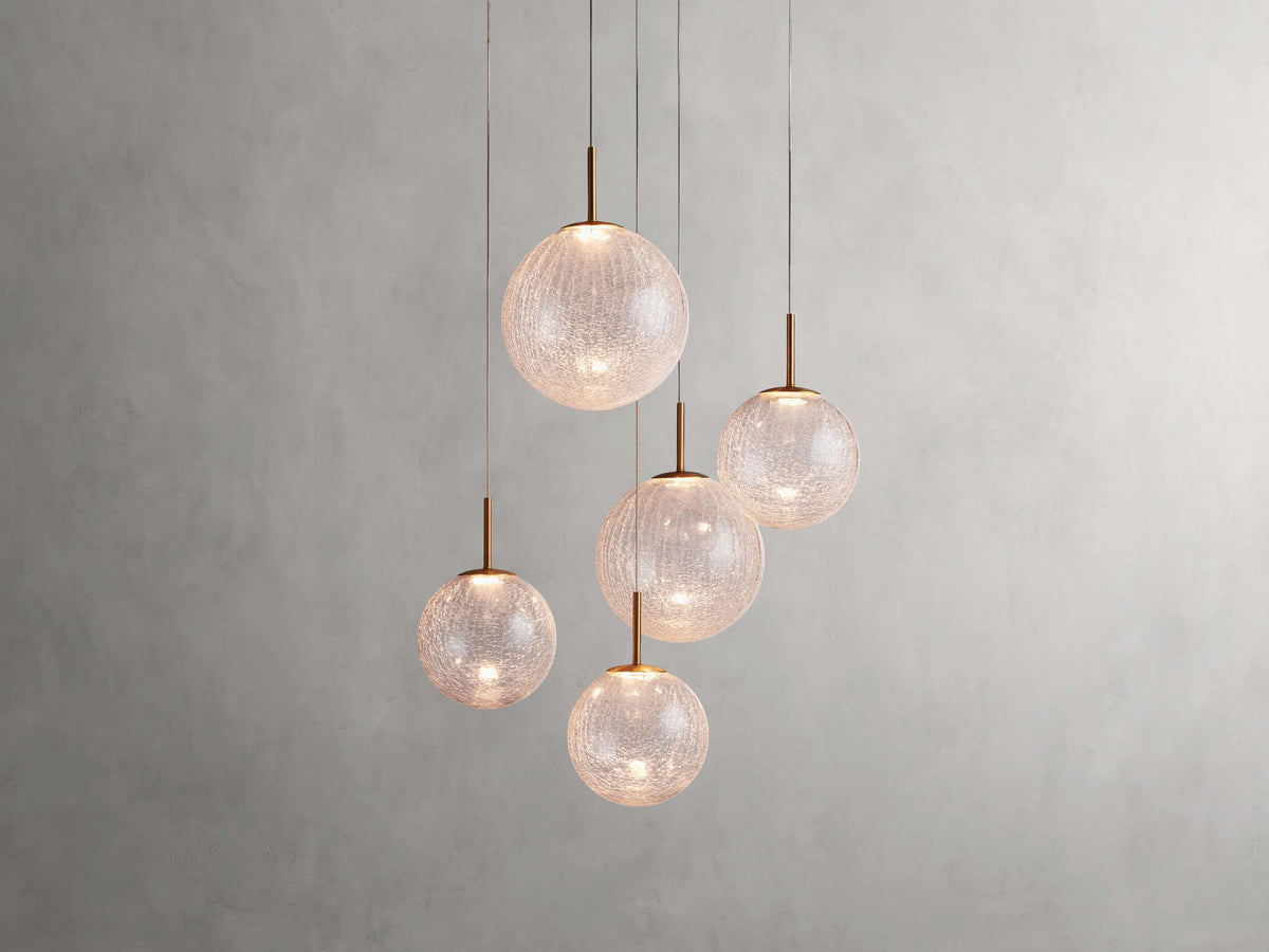 Casen Glass Round Chandelier