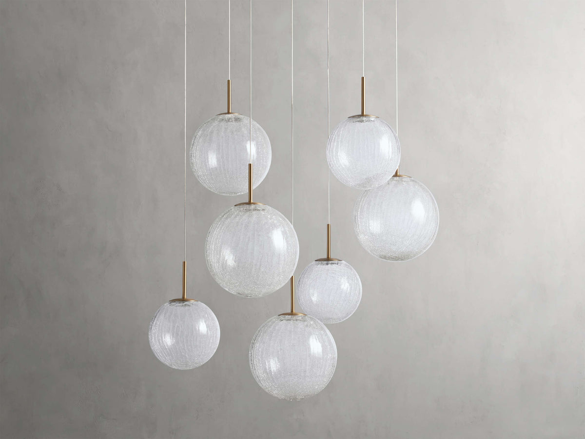 Casen Glass Round Chandelier