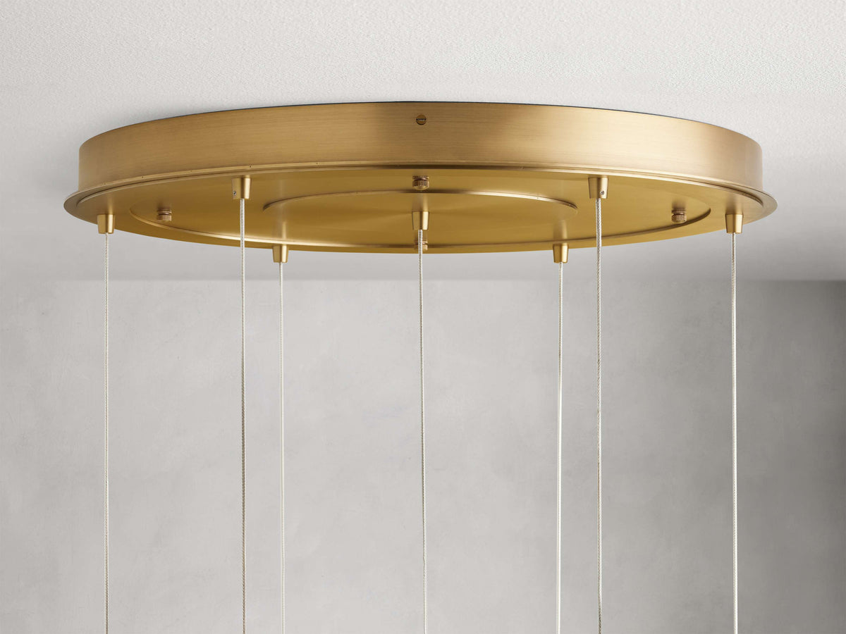 Casen Glass Round Chandelier