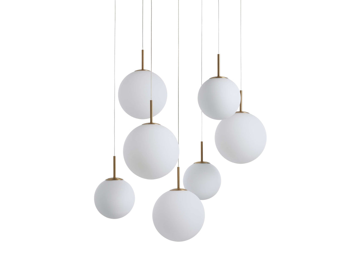 Casen Glass Round Chandelier