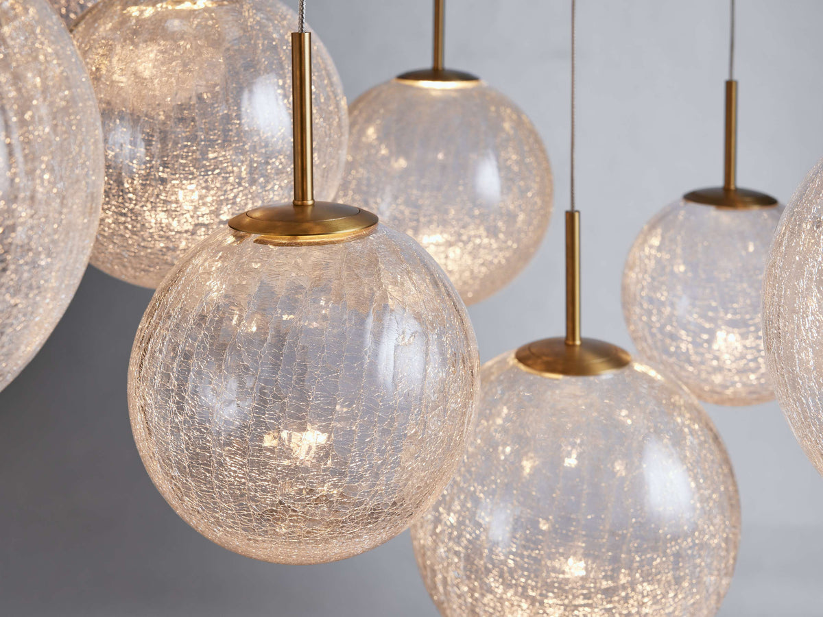 Casen Glass Round Chandelier