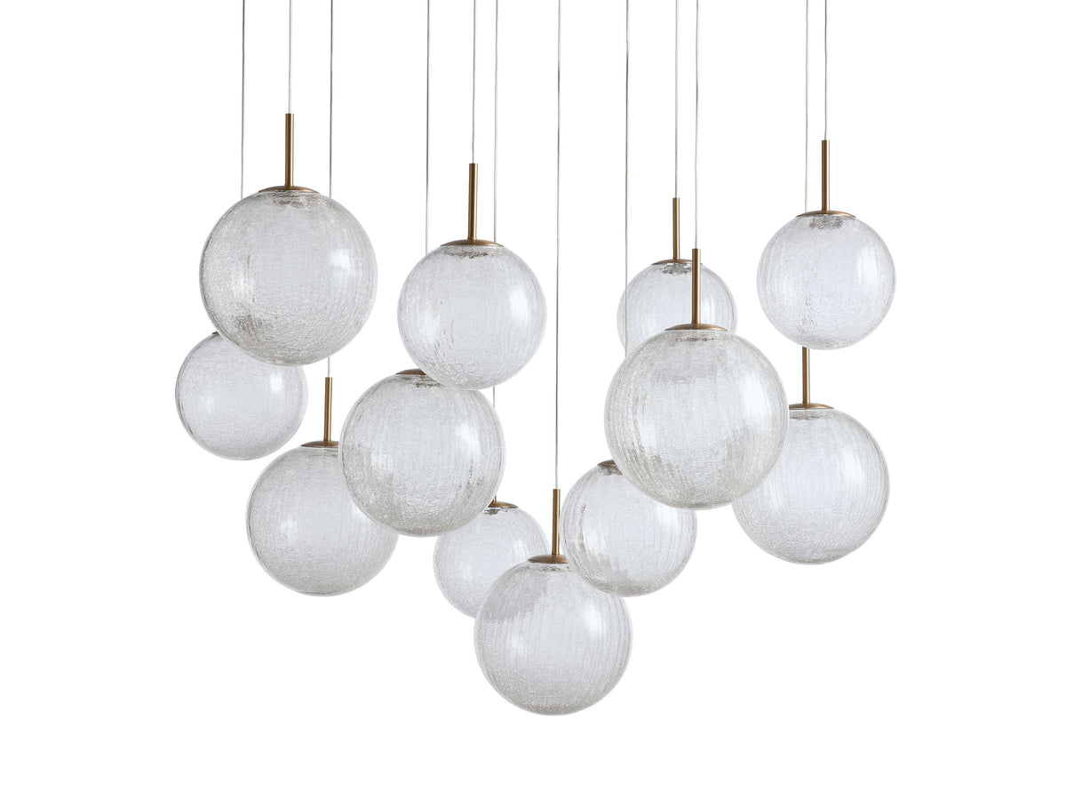 Casen Glass Round Chandelier