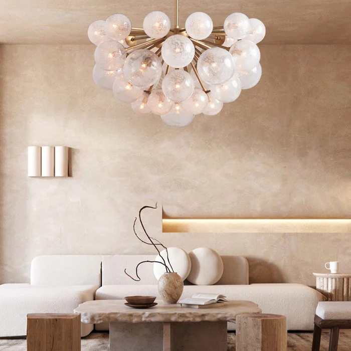 Mandoza Glass Chandelier