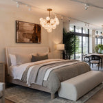 Mandoza Glass Chandelier