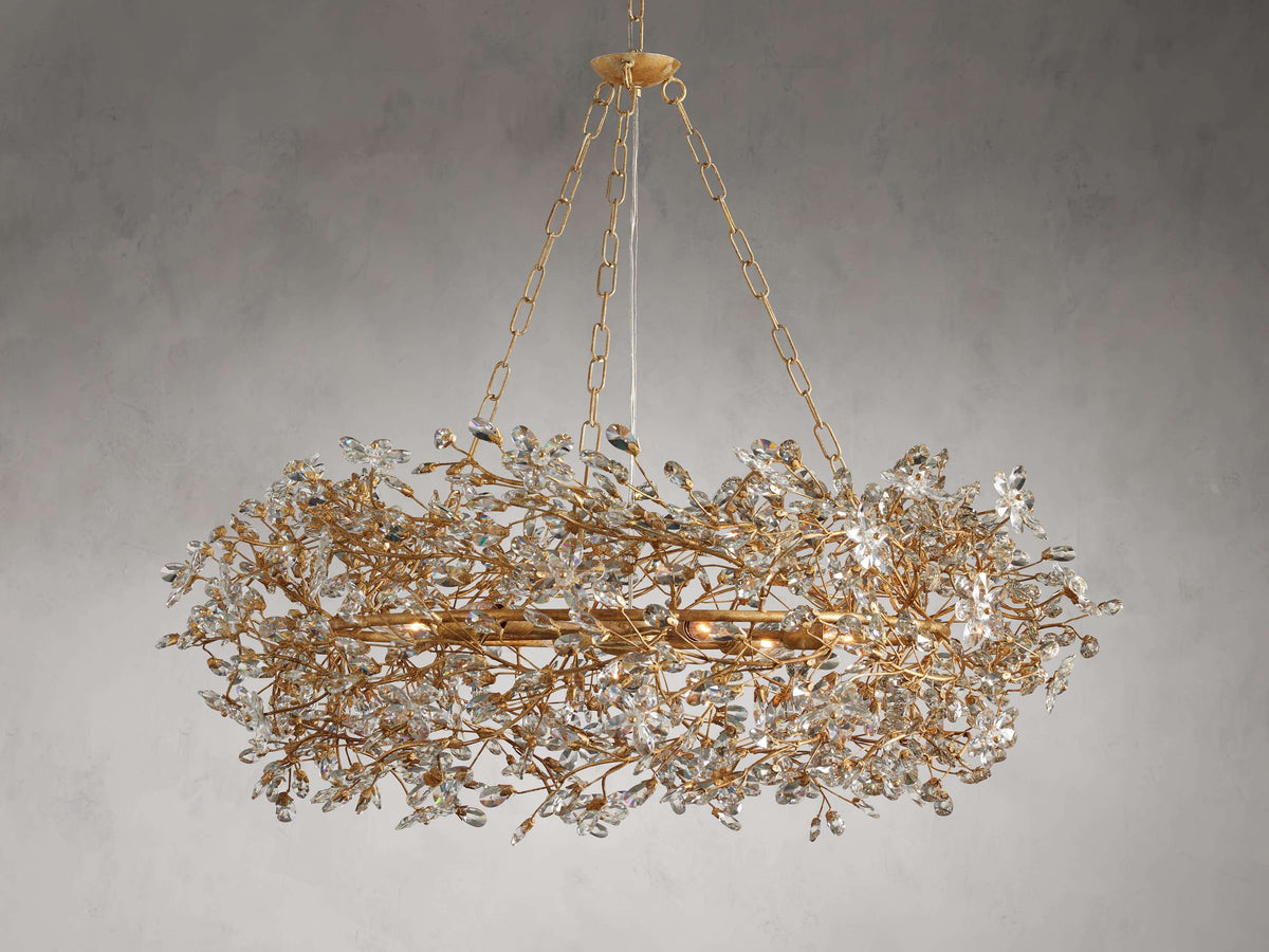 Fiore Crystal Crown Chandelier