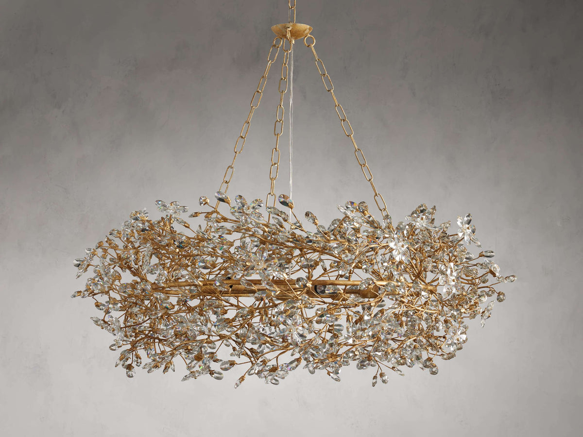 Fiore Crystal Crown Chandelier