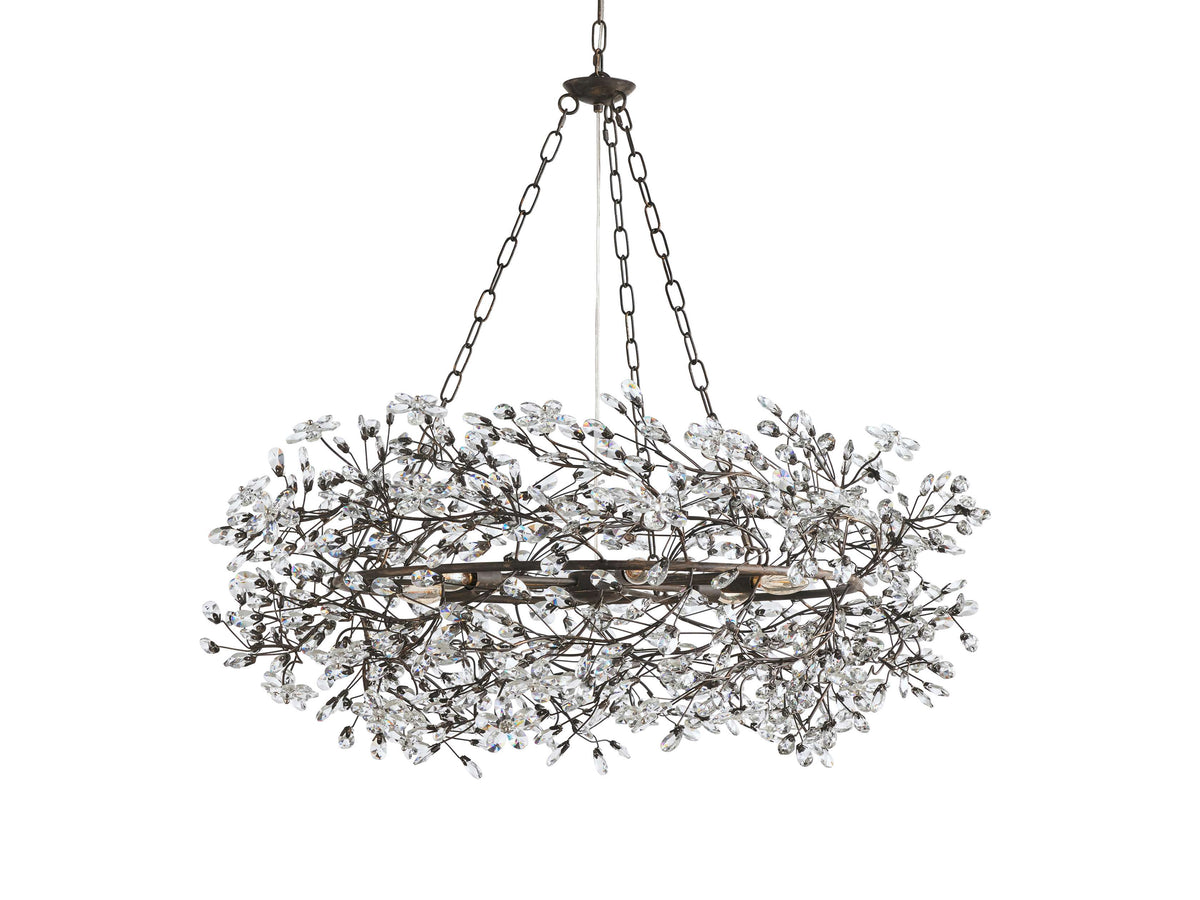 Fiore Crystal Crown Chandelier