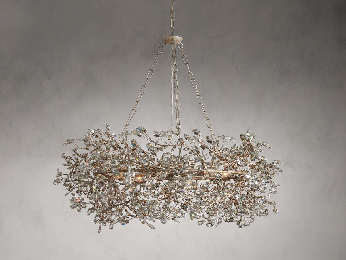 Fiore Crystal Crown Chandelier