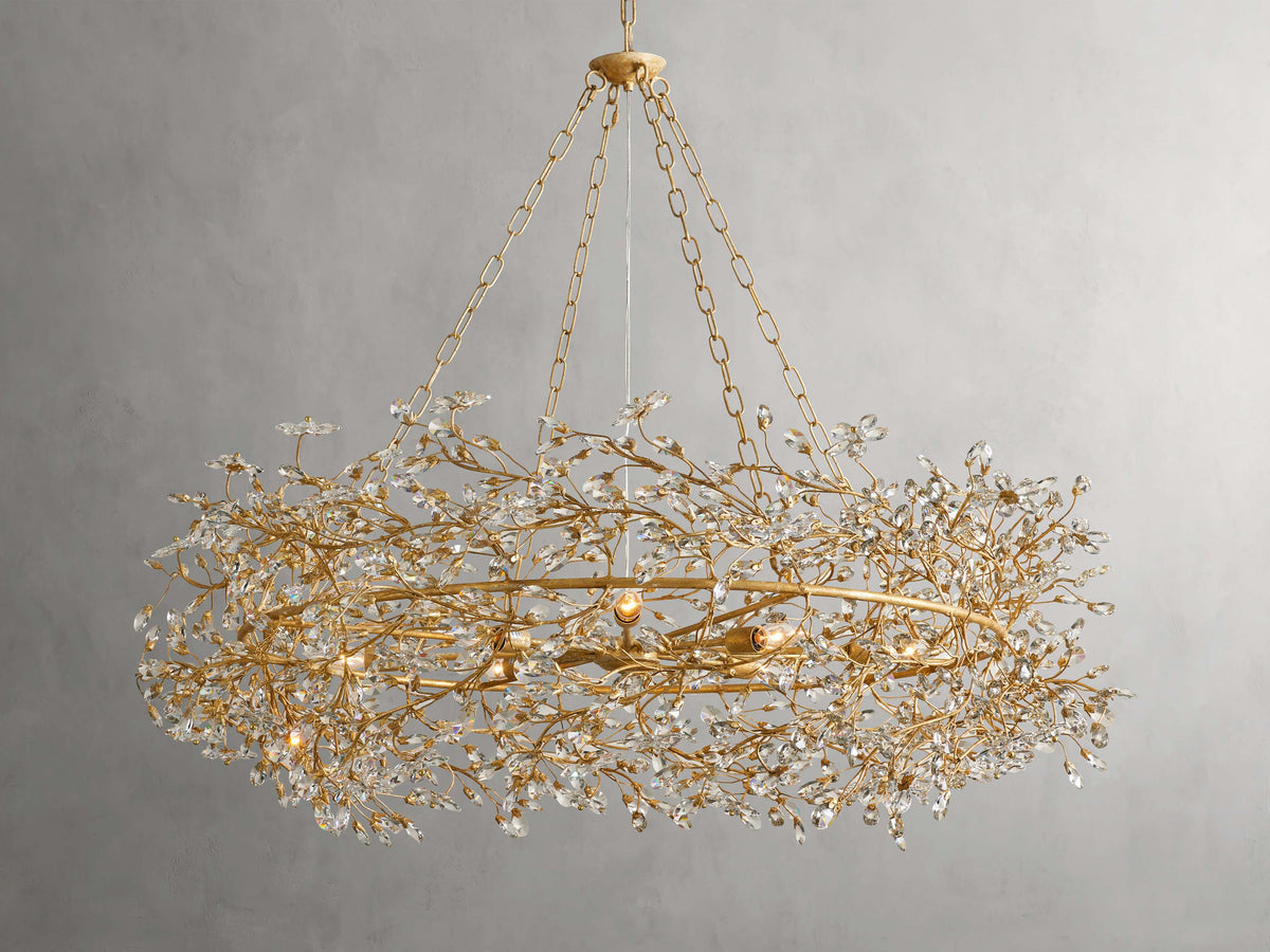 Fiore Crystal Crown Chandelier