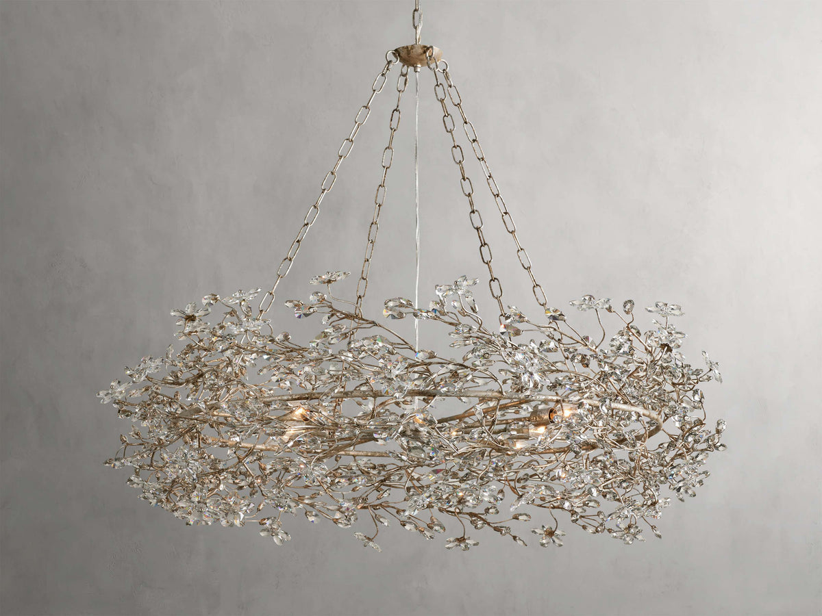 Fiore Crystal Crown Chandelier