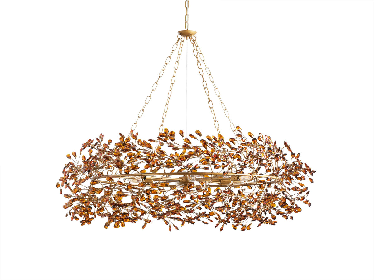 Fiore Crystal Crown Chandelier
