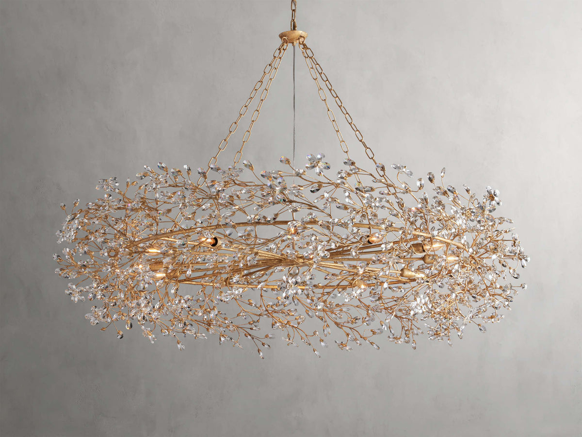 Fiore Crystal Crown Chandelier