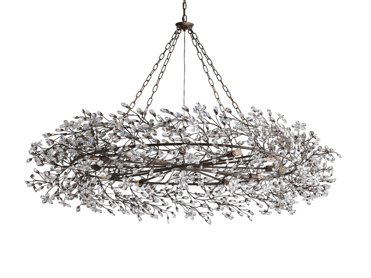 Fiore Crystal Crown Chandelier