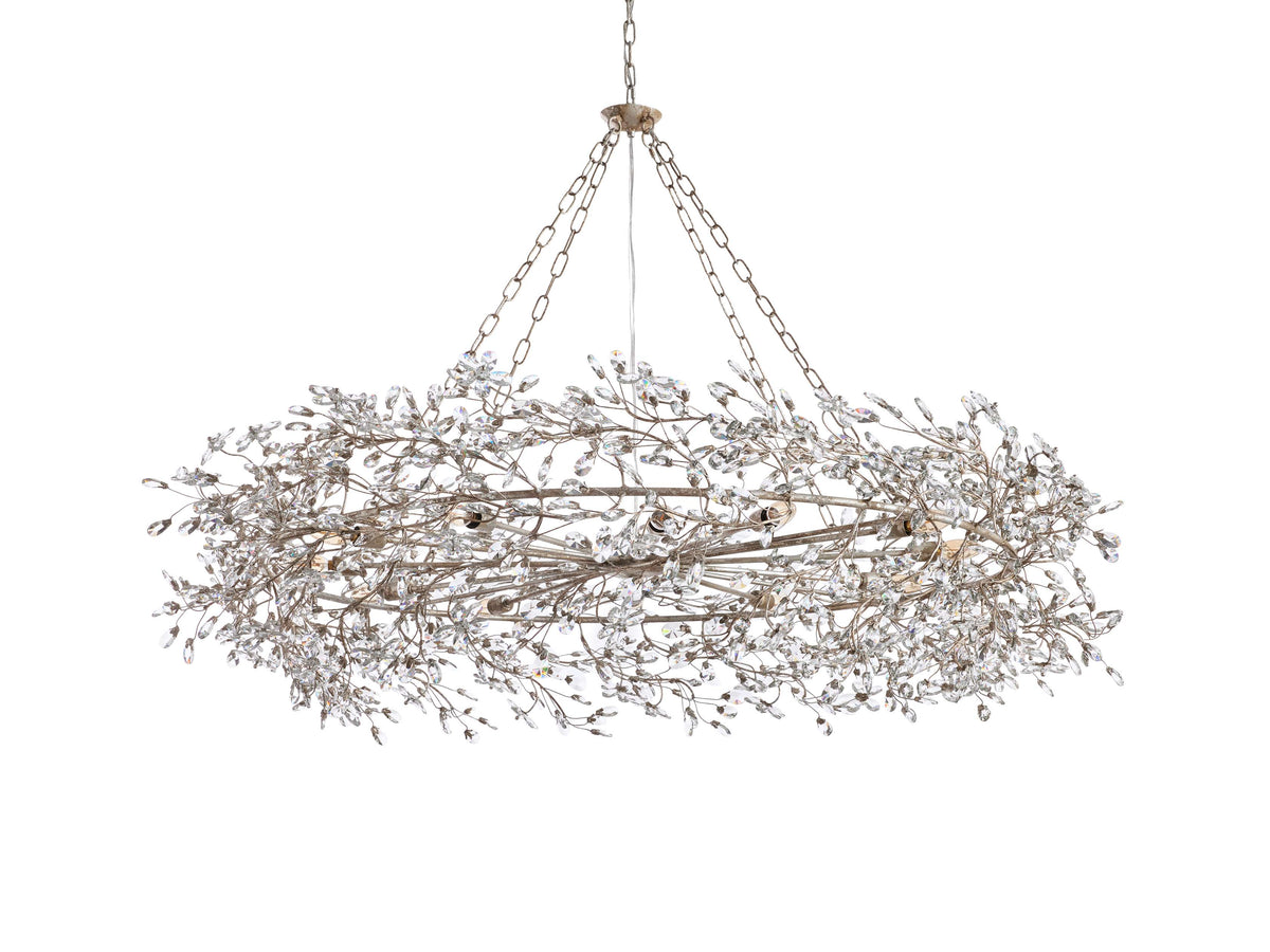 Fiore Crystal Crown Chandelier