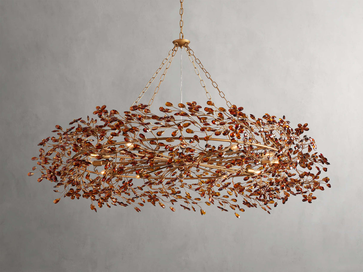 Fiore Crystal Crown Chandelier