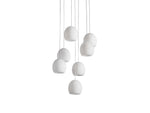 Arica Alabaster Round Chandelier