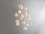 Arica Alabaster Round Chandelier