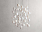 Arica Alabaster Round Chandelier