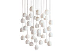 Arica Alabaster Round Chandelier