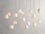 Arica Alabaster Linear Chandelier