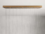 Arica Alabaster Linear Chandelier