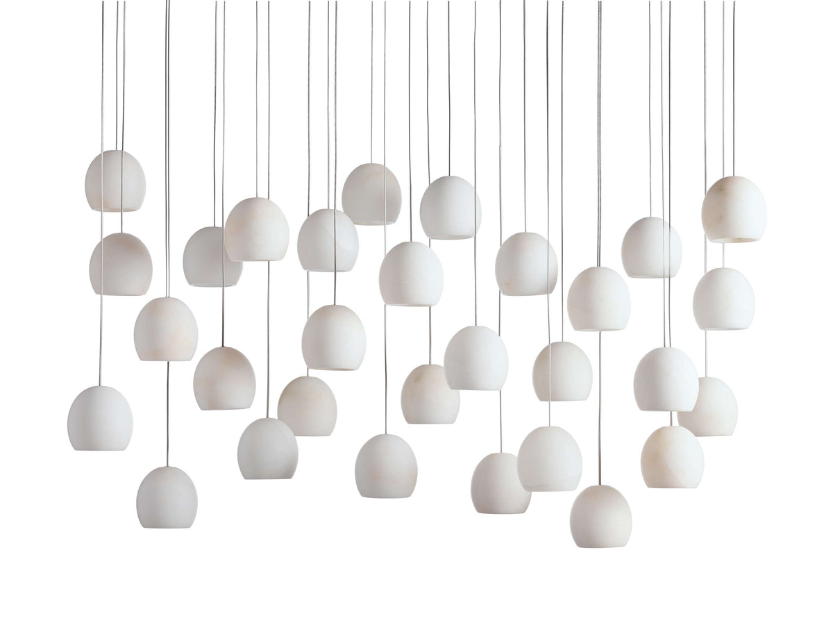 Arica Alabaster Linear Chandelier