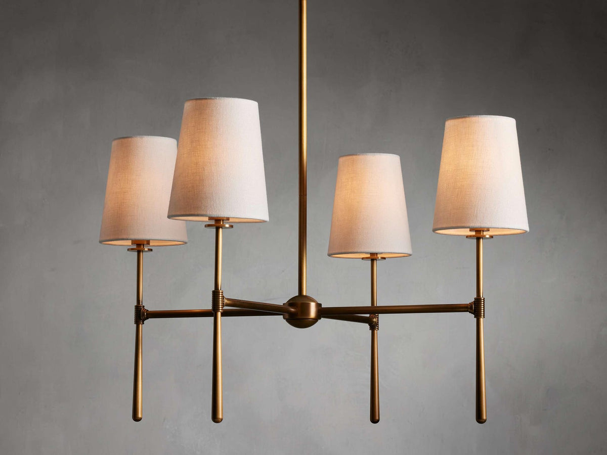 Rhodes Torch Round Chandelier