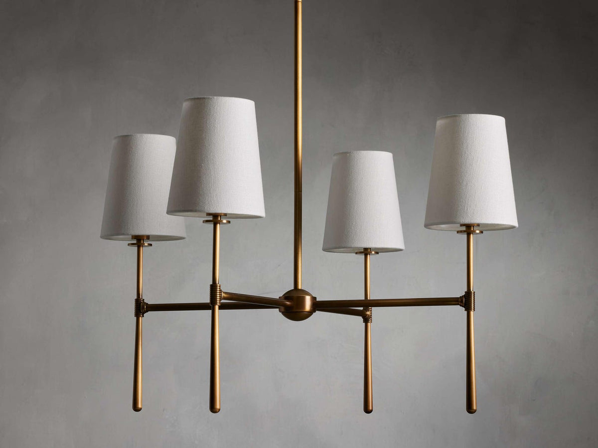 Rhodes Torch Round Chandelier