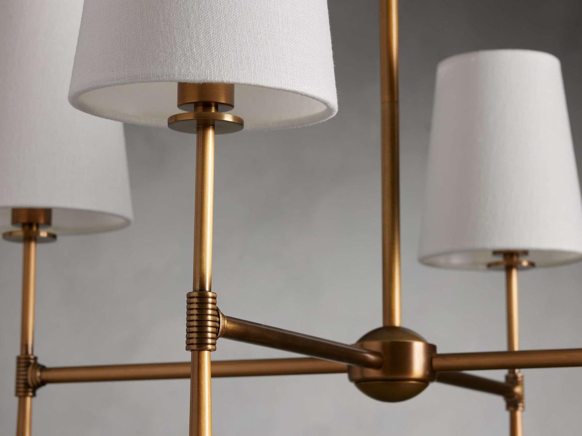 Rhodes Torch Round Chandelier