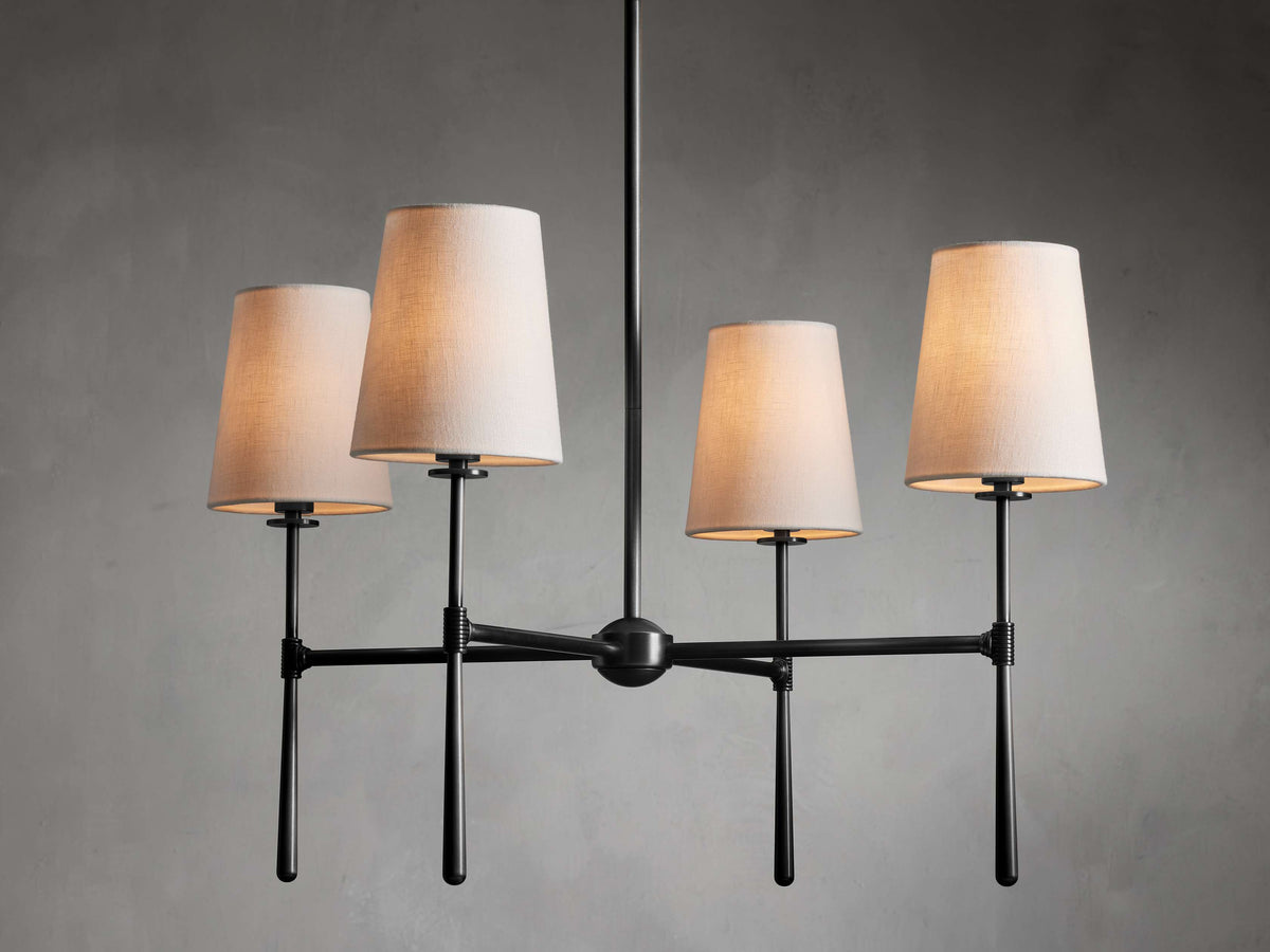 Rhodes Torch Round Chandelier