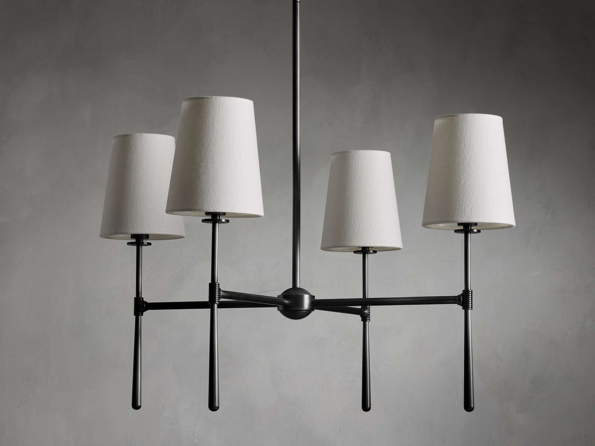 Rhodes Torch Round Chandelier