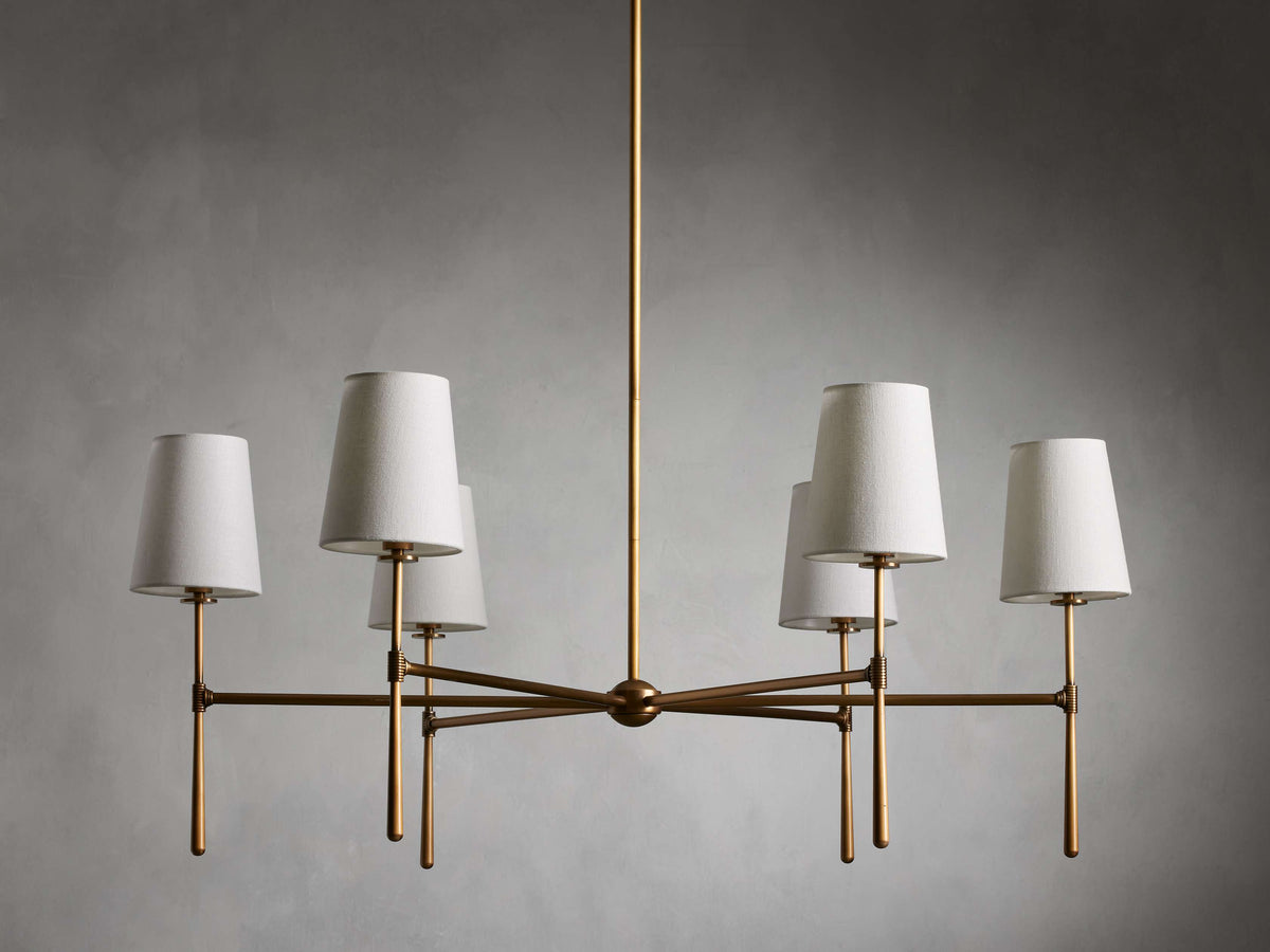 Rhodes Torch Round Chandelier