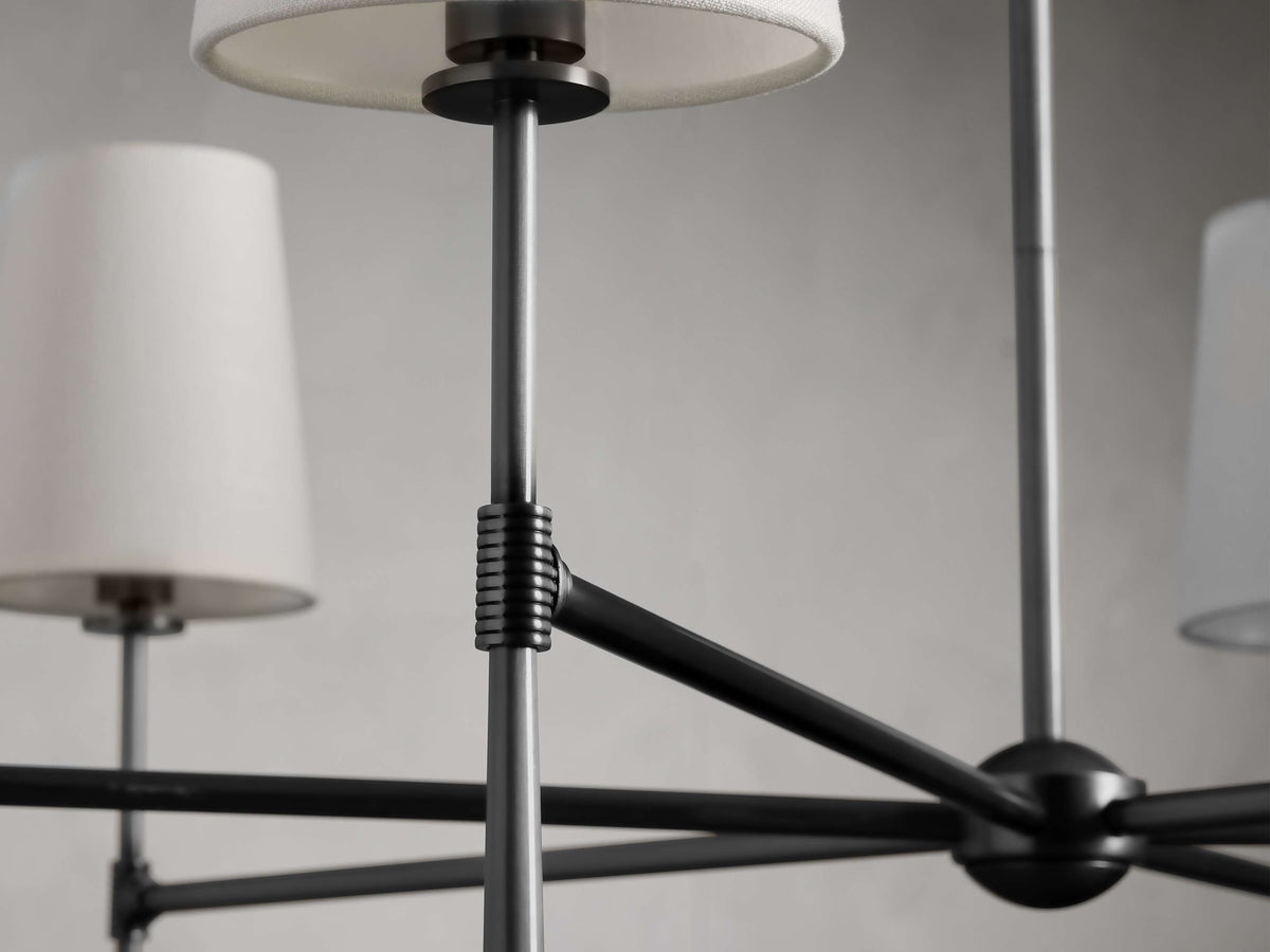 Rhodes Torch Round Chandelier