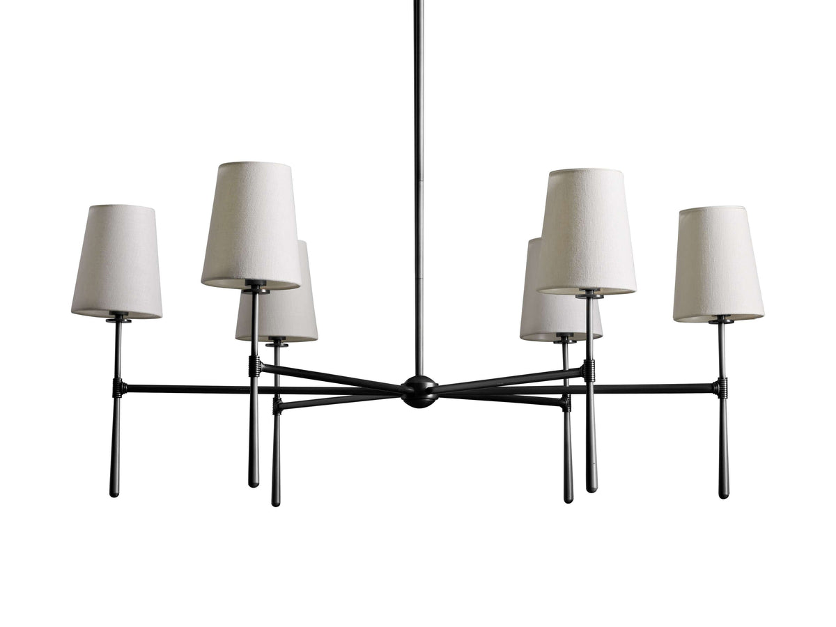 Rhodes Torch Round Chandelier
