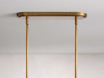 Rhodes Torch Linear Chandelier