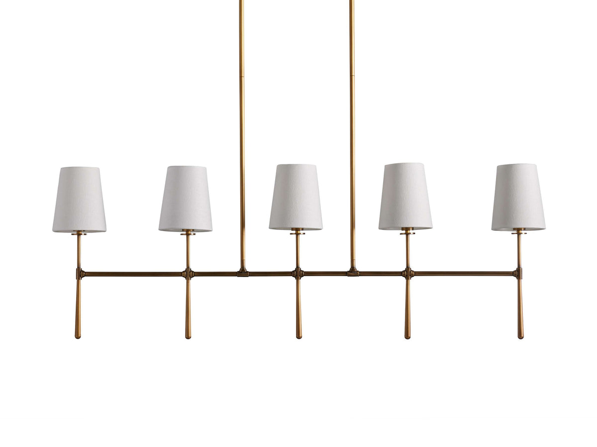 Rhodes Torch Linear Chandelier