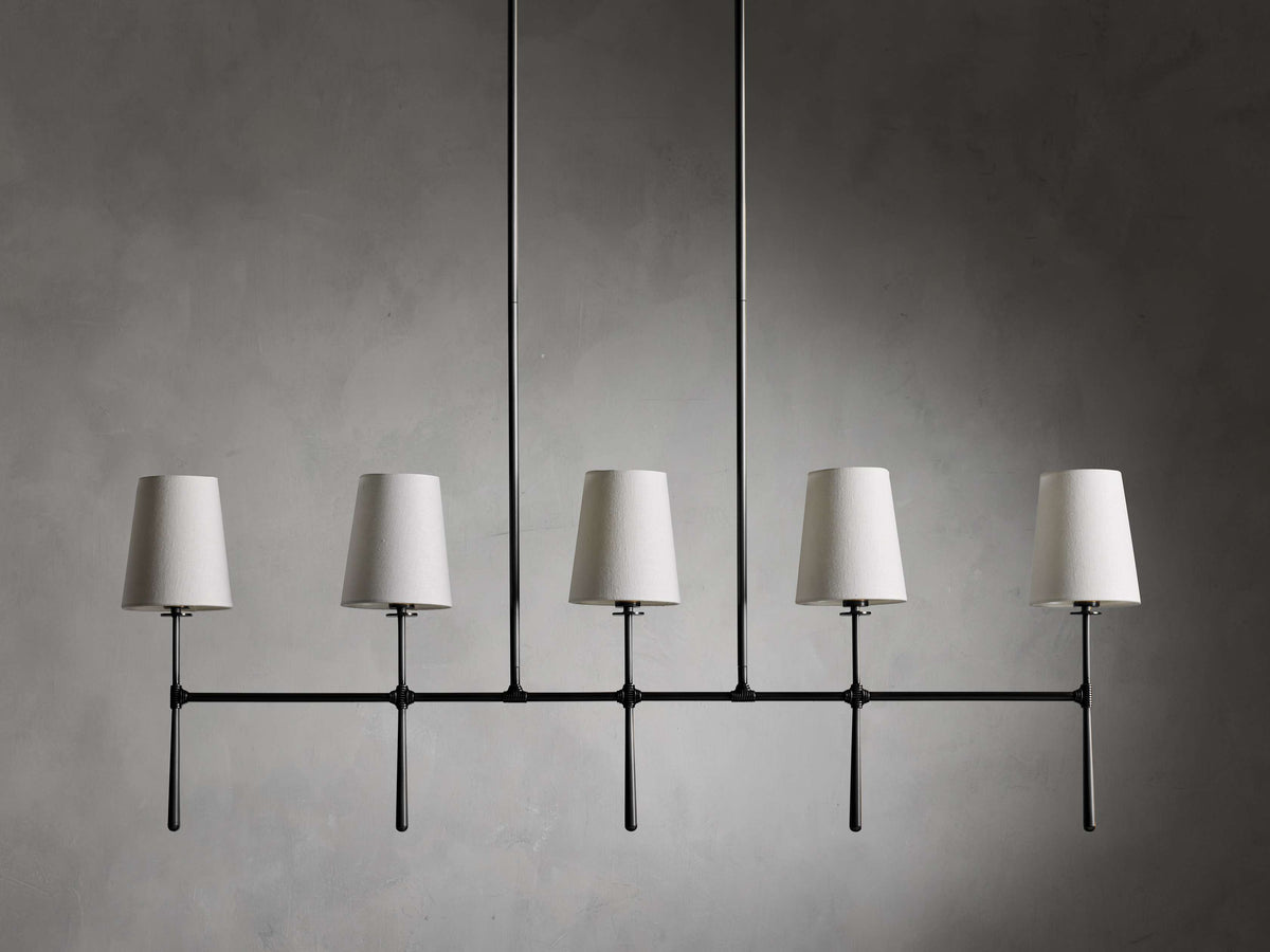 Rhodes Torch Linear Chandelier