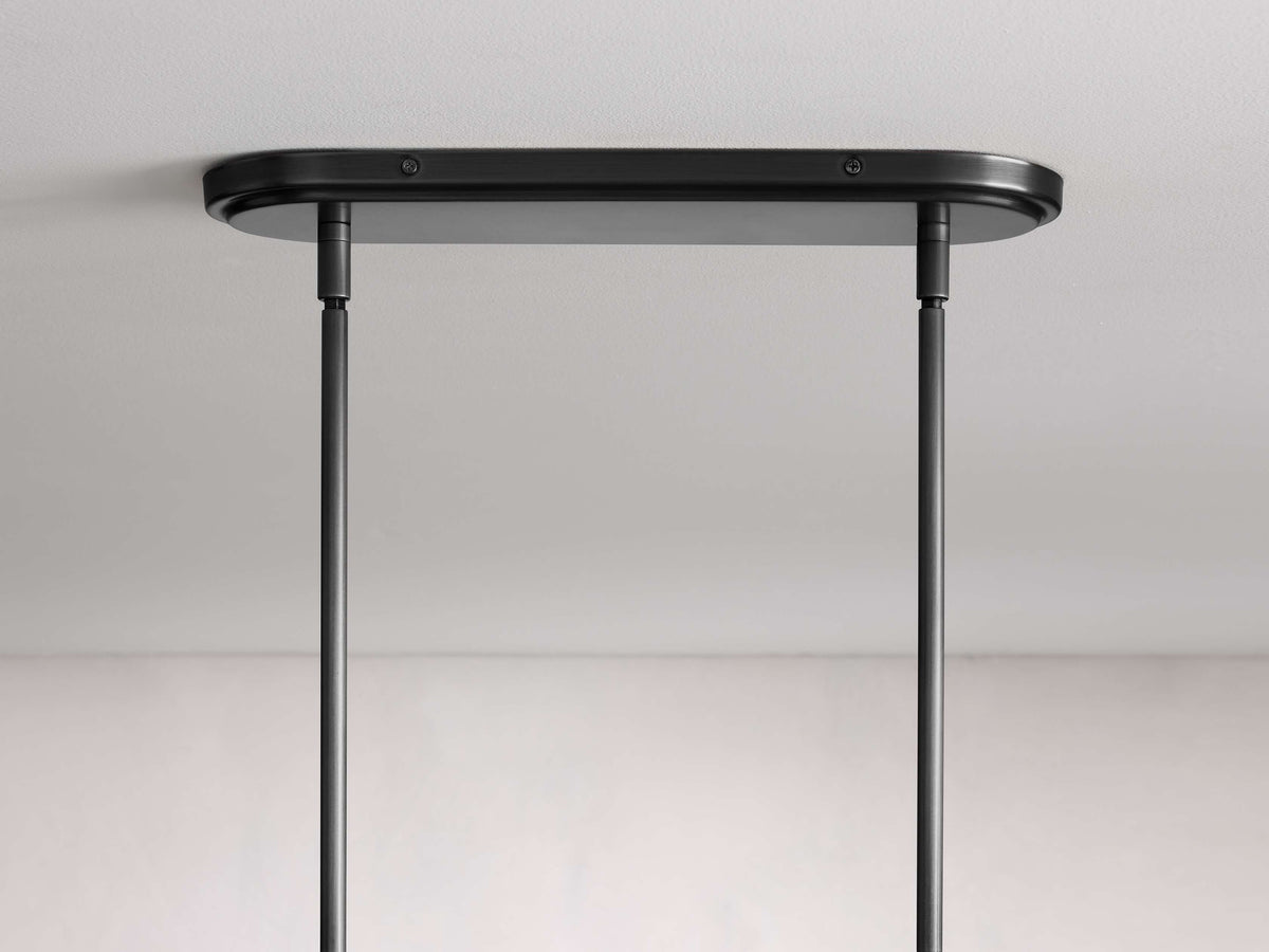 Rhodes Torch Linear Chandelier