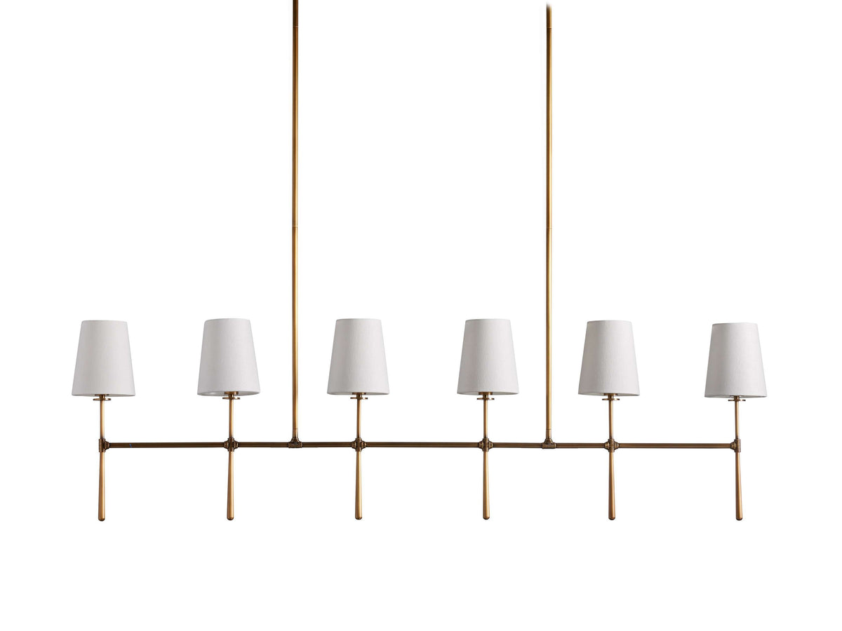 Rhodes Torch Linear Chandelier