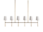 Rhodes Torch Linear Chandelier