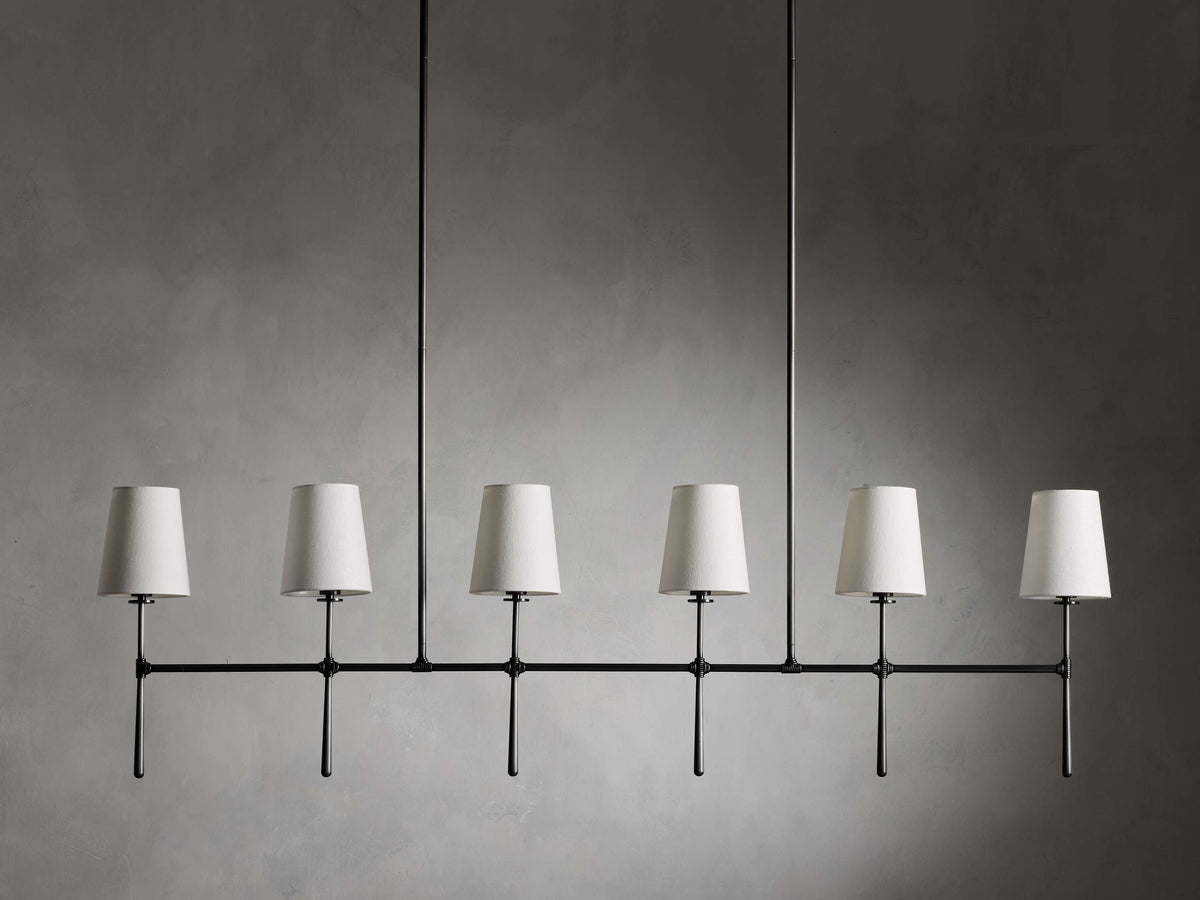 Rhodes Torch Linear Chandelier