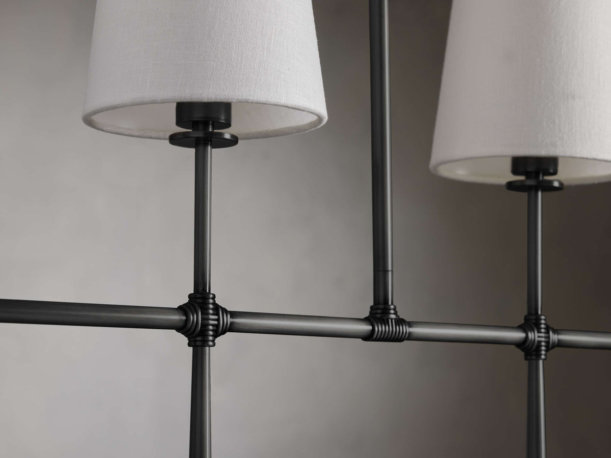 Rhodes Torch Linear Chandelier