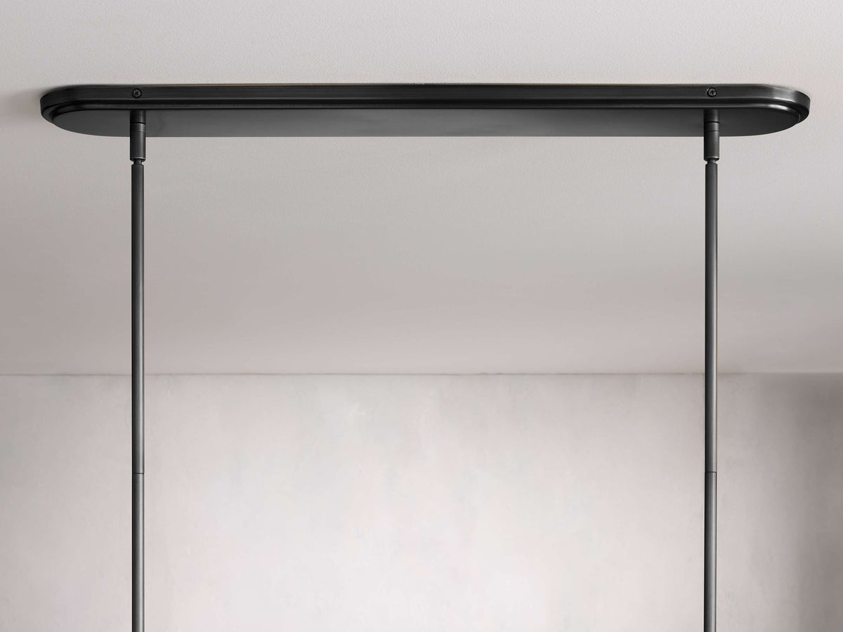 Rhodes Torch Linear Chandelier