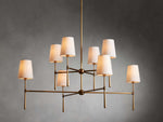 Rhodes Torch Two-Tier Chandelier