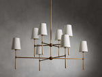 Rhodes Torch Two-Tier Chandelier