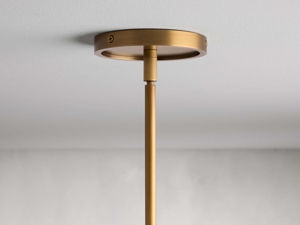 Rhodes Torch Two-Tier Chandelier