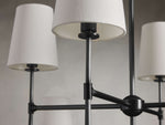 Rhodes Torch Two-Tier Chandelier