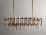Delsie Glass Oval Chandelier