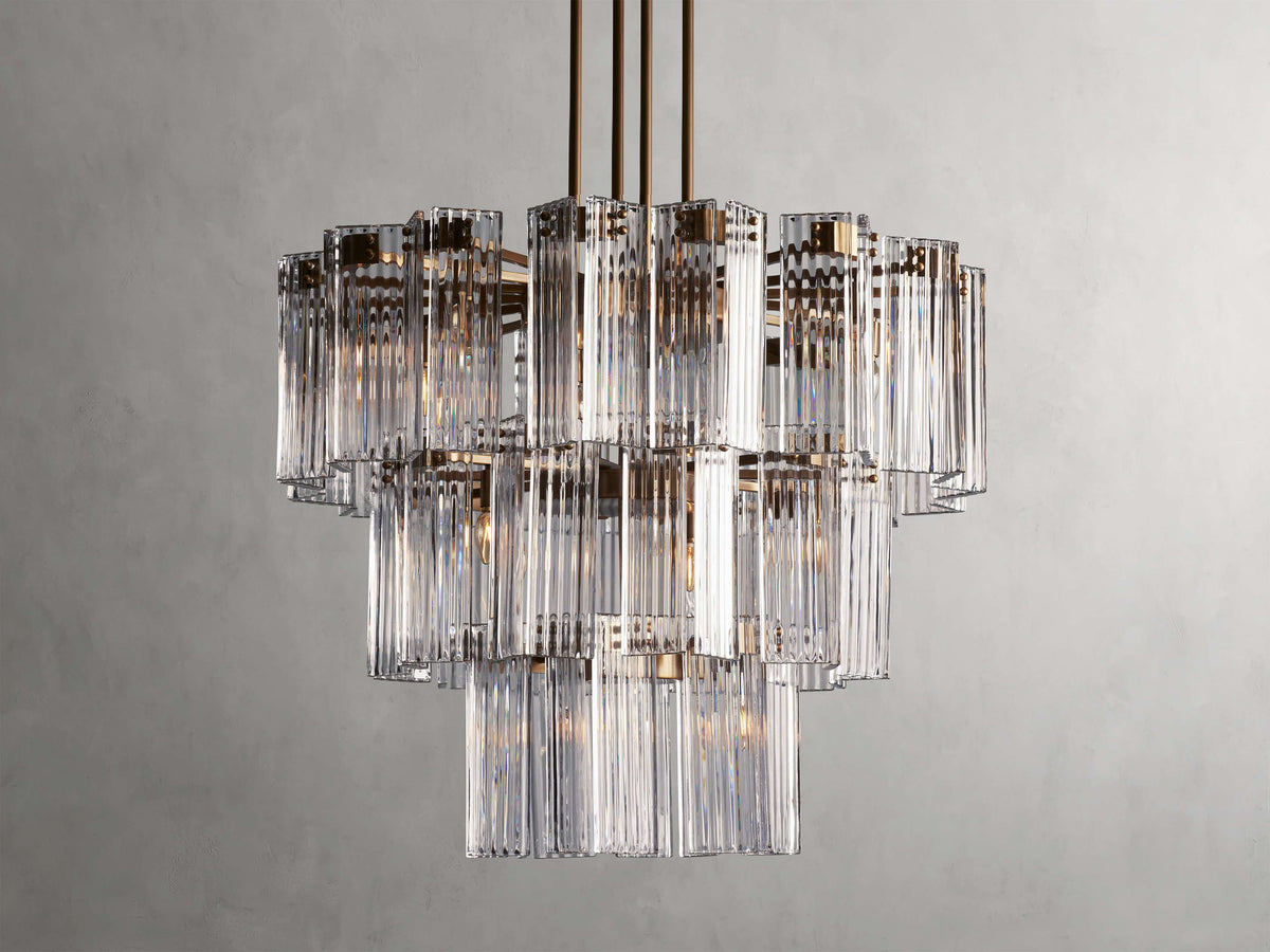 Delsie Tiered Round Chandelier