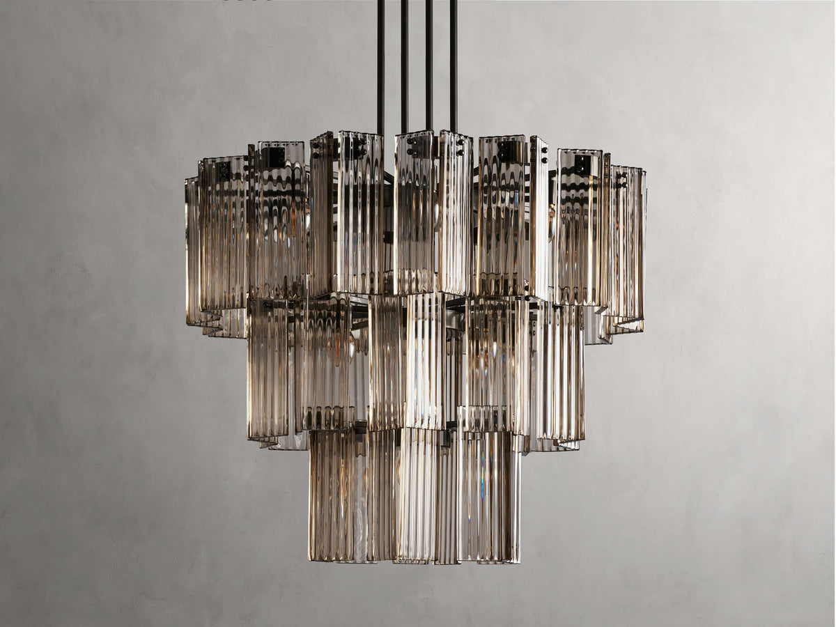 Delsie Tiered Round Chandelier